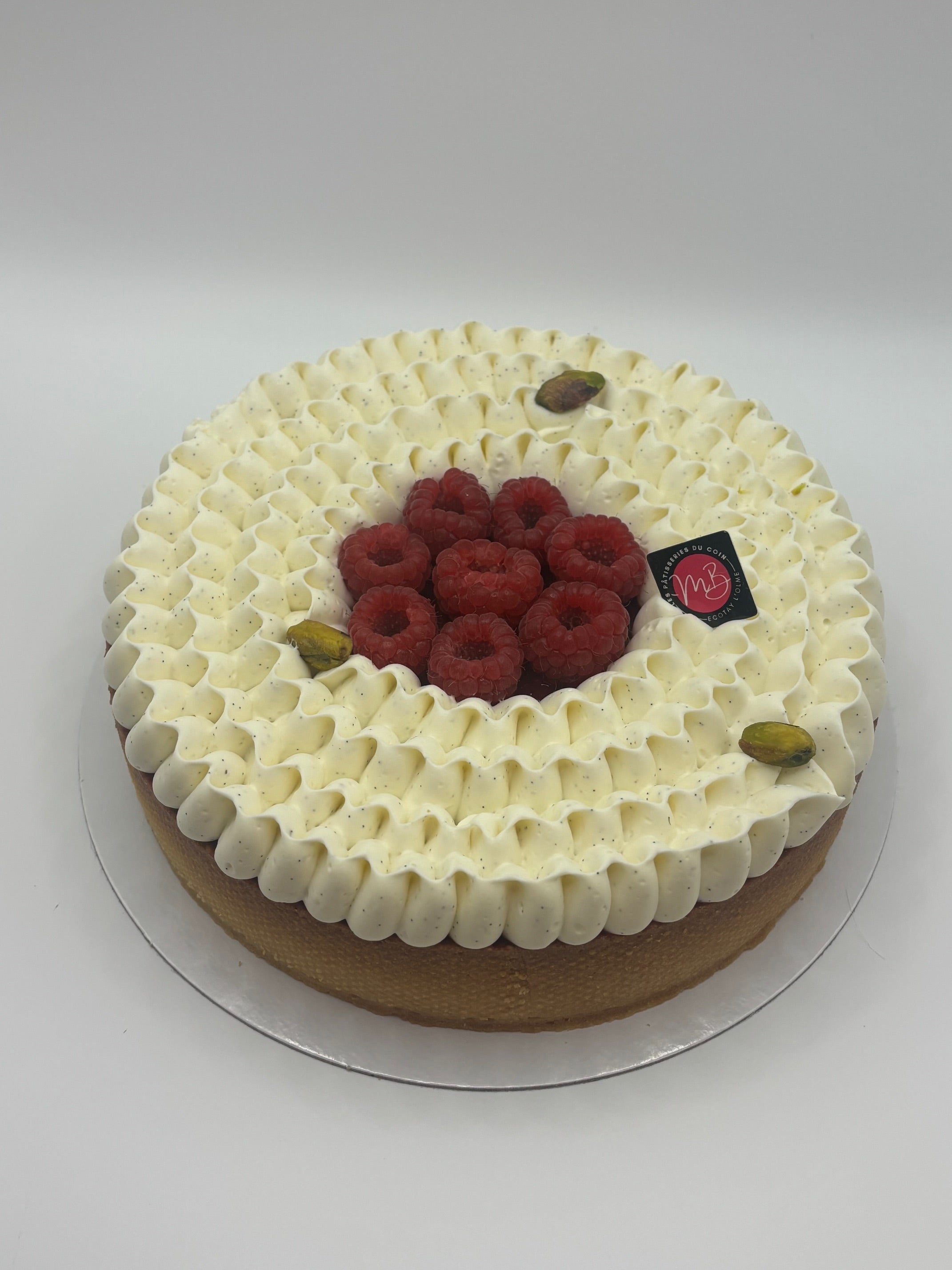 TARTE PISTACHE FRAMBOISE YAOURT